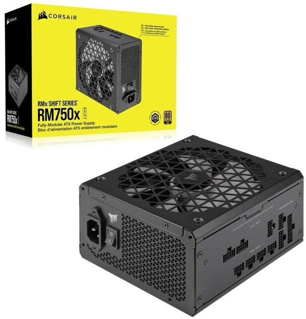 COR SAIR RMx Series RM750x 750W ATX12V 80 PLUS GOLD Certified Full Modular Power Supply