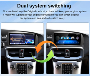 STWEI pour Volvo V40 8,8 pouces 2011-2018 Android 14 Autoradio Lecteur multimédia vidéo GPS Navigation DSP Carplay 4G Wi-Fi - Product Image 6