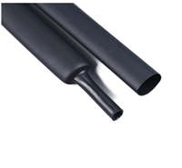 Tube thermorétractable à double paroi en polyoléfine, gaine ignifuge VW1 avec revêtement adhésif pour la protection des composants électroniques et des câbles