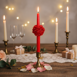 Vela NF de Etiqueta Privada, Aroma Floral, Cera de Soja, Hecha a Mano, Lujosa, para Decoración de Bodas, Fiestas, Cumpleaños, Regalo, Formato Delgado - Product Image 4