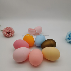 2022 NEW Carry Kaile Easter eggs Party decoration colorful plastic abrazine eggs gold plastic abrazine eggs