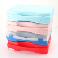 Petites boîtes à outils d'injection en plastique pour le stockage Étui de protection pour le matériel de couteaux de pêche et les étuis de vol