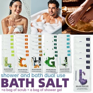 Sel de douche et de bain Voyage et détente Coffret cadeau de vacances Sel de mer relaxant exfoliant Soak Home Spa Hand Foot Body Scrub Balt Salt - Product Image 2