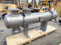 Échangeur de chaleur en acier inoxydable haute pression à tubes en U, échangeur de chaleur à tubes amovibles pour le traitement industriel