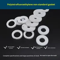 Joint d'étanchéité moulé en PTFE, joint torique, bague de retenue, en plastique, résistant aux hautes températures, personnalisation et traitement sur mesure