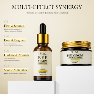 Crème au venin d'abeille anti-âge liftante et raffermissante, réduit les ridules, hydratation intense, réparation cutanée, éclat lisse pour peaux matures - Product Image 4