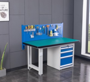 Bàn làm việc di động, tháo lắp được, chắc chắn, có ngăn kéo, chống tĩnh điện, dùng sửa chữa máy tính - Product Image 4