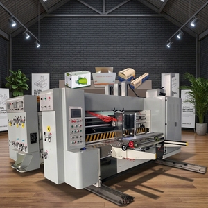 Nueva Máquina Impresora Flexográfica Automática para Cajas de Cartón Corrugado ZLK-2800 Marca Kspack 60 Piezas/Min - Product Image 1