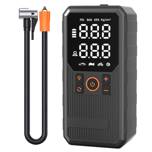 All-in-One Smart Car Air Pump - 150PSI Portable Digital Tire Inflator with Auto-Shutoff for Cars, <b>Bikes</b>, <b>Balls</b>, LED <b>Light</b> - Product Image 3