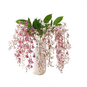 Jazmín Blanco Artificial Colgante, Flores Artificiales Transfronterizas, Plantas de Tejido Chino, Venta al por Mayor de Decoraciones para Bodas - Product Image 1