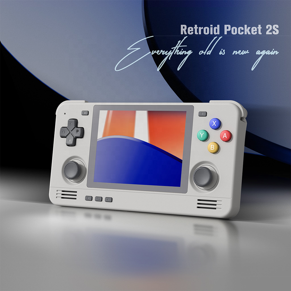 Retroid Pocket 2S - Portable Game Console with 3.5-Inch IPS