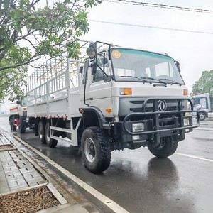 รถบรรทุก Chengli 6x6 20 ตัน แบบมีรั้วกั้น ขับเคลื่อนทุกล้อ สำหรับงานหนัก บรรทุกสัมภาระบนแท่นเหล็ก เหมาะสำหรับการขนส่งบนถนนขรุขระ - Product Image 2
