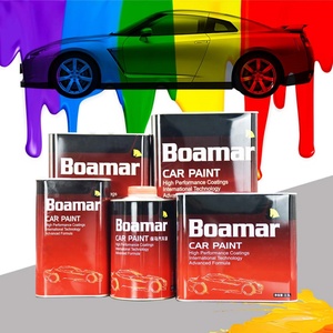 สีอะคริลิคเคลือบสีรถยนต์ 1K สีเมทัลลิกมาตรฐาน PU โพลียูรีเทน สำหรับพ่นซ่อมแซมรถยนต์ ผลิตภัณฑ์ดูแลรักษารถยนต์ - Product Image 6