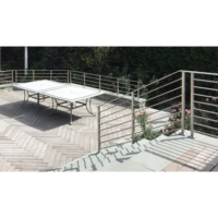 Haute qualité extérieur intérieur rond carré tuyau poste balustrade mains courantes 316 acier inoxydable tige barre croix Tube garde-corps