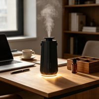Diffuseur d'arômes sans eau en plastique rechargeable Crearoma 50 ml pour diffuseurs d'huiles essentielles intelligents Bluetooth pour usage domestique