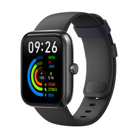 Montre connectée Android IDW25 avec écran TFT de 1,83 pouce pour appels, modes multisports, surveillance de la fréquence cardiaque et de l'oxygène sanguin