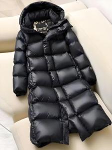 Doudoune femme <span class=keywords><strong>manteau</strong></span> long pour la chaleur hivernale, doudoune remplie de duvet de canard blanc - Product Image 3