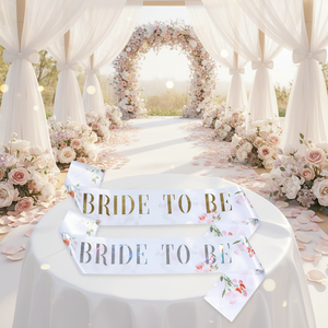 Bride to Be Faja <span class=keywords><strong>de</strong></span> boda para mujer Satén <span class=keywords><strong>de</strong></span> papel <span class=keywords><strong>de</strong></span> aluminio rosa con blanco suave elegante para decoraciones <span class=keywords><strong>de</strong></span> <span class=keywords><strong>despedida</strong></span> <span class=keywords><strong>de</strong></span> <span class=keywords><strong>soltera</strong></span> Favores <span class=keywords><strong>de</strong></span> <span class=keywords><strong>despedida</strong></span> <span class=keywords><strong>de</strong></span> <span class=keywords><strong>soltera</strong></span> - Product Image 6