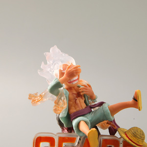 Una pieza Nika <span class=keywords><strong>Monkey</strong></span> <span class=keywords><strong>D</strong></span>. <span class=keywords><strong>Luffy</strong></span> GEAR 5 colección de figuras de acción modelo de animación muñeca divertida juguete para regalo al por mayor - Product Image 3