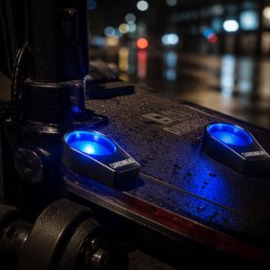 Couverture de <span class=keywords><strong>phare</strong></span> LED Carbonrevo <span class=keywords><strong>Dualtron</strong></span>, légère, de haute qualité, compatible, fonctionnement fluide, résistance supérieure, pièce de mise à niveau - Product Image 2