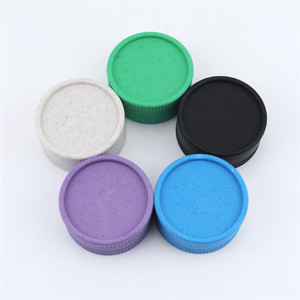 Wholesale Custom Herb Grinder Smoker Smoking Accessories Laser Engraving Logo Pattern Colorful 2 Parts Degradable Grinders - Product Image 2