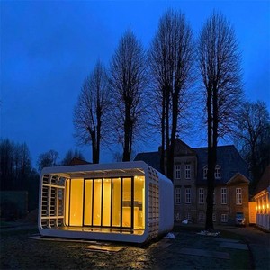 Outdoor Office Homes Prefabricated Modern Mobile Cabin <b>Portable</b> Hotel - Product Image 5