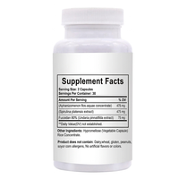 Complément alimentaire Synkonda Natural Stem Cell Support, extraits d'algues marines d'eau douce, végétalien, 60 unités, antioxydant, soutien immunitaire