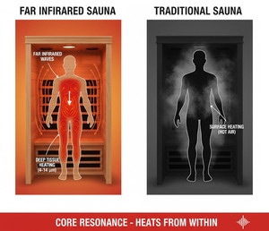 <span class=keywords><strong>Sauna</strong></span> infrarouge de haute qualité pour 1 personne, 1300W, 110V, intérieur, en bois, avec thérapie par lumière rouge - Product Image 2