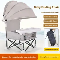 Chaise haute pour bébé de haute qualité, chaise d'alimentation pour tout-petits, produits pour enfants, chaises pliantes pour enfants
