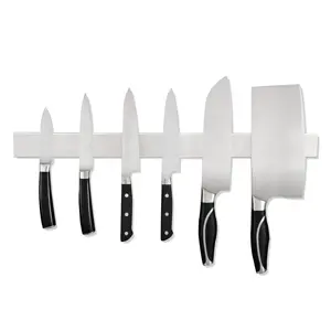 Porte-couteau de <span class=keywords><strong>cuisine</strong></span> en acier inoxydable, <span class=keywords><strong>barre</strong></span> <span class=keywords><strong>magnétique</strong></span> forte, couteau à bande double face <span class=keywords><strong>pour</strong></span> la <span class=keywords><strong>cuisine</strong></span> - Product Image 4