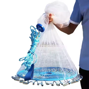 Newbility giá rẻ 3/8 "Mua lưới có thể gập lại lưới cá Nylon Monofilament duy nhất Tay Đúc Lưới Đánh Cá cho biển - Product Image 6