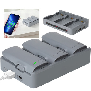 Battery Charging Manager for 2 65W Fast Charging Hub Three Batteries FFor 2 <b>Drone</b> <b>Accessories</b> Charger for - Product Image 1