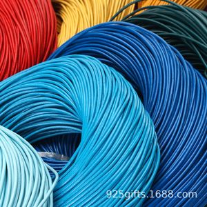 3mm Necklace Handmade Leather Cord DIY Leather Braided <b>Rope</b> Round Cowhide Cord Leather Thread Leather Strip <b>Bracelet</b> <b>Bracelet</b> - Product Image 2