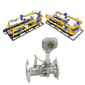 Débitmètre ultrasonique Endress+Hauser Proline Prosonic Flow 300 E+H pour gaz, neuf, original, chinois, monté sur skid - Product Image 4