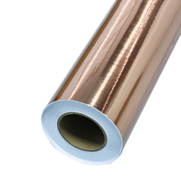 Gran Stock, Entrega Rápida, Pegatinas de Corte PET Color Oro Rosa, Aptas para Máquinas Plotter, Utilizadas para Hacer Decoraciones