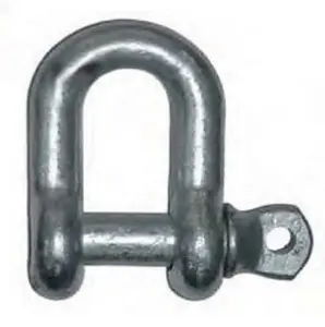 US Type Galvanized Shackle Bolt Type Straight Shackle Galvanized Shackle