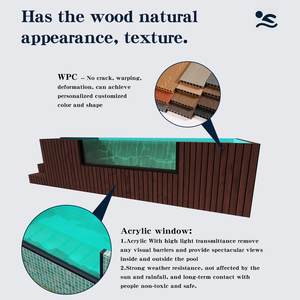 Idées de bars et de piscines sur le toit <span class=keywords><strong>Piscine</strong></span> sur le toit en acrylique, fibre de verre, WPC, bois, petite <span class=keywords><strong>piscine</strong></span>, <span class=keywords><strong>piscine</strong></span> <span class=keywords><strong>hors</strong></span> <span class=keywords><strong>sol</strong></span> extérieure - Product Image 6