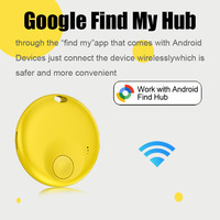 Localizador de Objetos Air-Tag Compatible con Android, Etiqueta Antipérdida Bluetooth Ultraligera para Llaves, Cartera, Equipaje, Mochila, Buscador Portátil