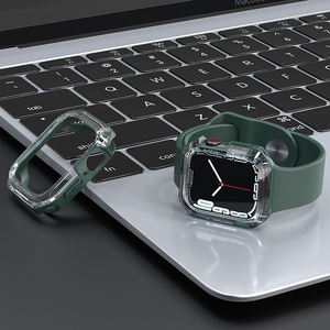 Boîtier PC rigide pour <span class=keywords><strong>Apple</strong></span> <span class=keywords><strong>Watch</strong></span> 38mm-45mm série 4 5 6 7 housse de <span class=keywords><strong>protection</strong></span> pour <span class=keywords><strong>Apple</strong></span> <span class=keywords><strong>Watch</strong></span> série <span class=keywords><strong>SE</strong></span> - Product Image 6