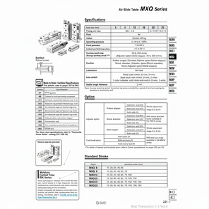 SMC Pneumatics Air Slide Table-Tabla de deslizamiento de aire, 2, 2 - Product Image 1
