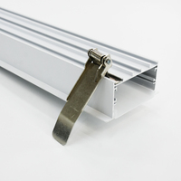Matériel de montage Clip à ressort Accessoire et clips de boucle réglables pour l'éclairage du canal profilé en aluminium Led