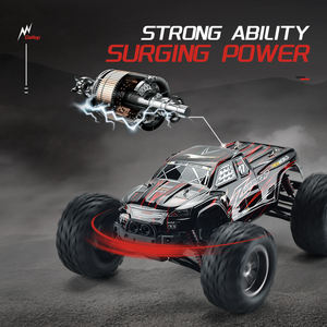 شاحنة تحكم عن بعد قابلة لإعادة الشحن بمقياس 1:12 للطرق الوعرة، سرعة عالية تصل إلى 42+ كم/ساعة، مقاومة للماء، مع خاصية العودة التلقائية لمسافة 100 متر - Product Image 5