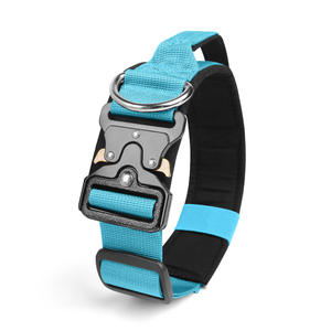 Zware Nylon Tactische Hondenhalsband Met Handvat Verstelbare Buitenshuis Hondentrainingshalsband Voor Middelgrote Honden - Product Image 1
