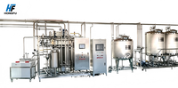 Ligne de production complète de yaourt au lait en acier inoxydable 304, norme CE, cuve de fermentation avec nettoyage CIP