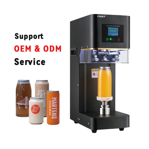 Máquina Selladora de Latas Automática Portátil con Bases Intercambiables para Latas de Bubble <span class=keywords><strong>Tea</strong></span>, Café y Jugo, Sellado Simple de un Solo Toque - Product Image 1
