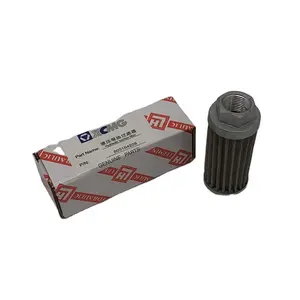 Peças sobressalentes para carregadeira de rodas 803164228 filtro de sucção hidráulica de rolo de tensão para XCMG