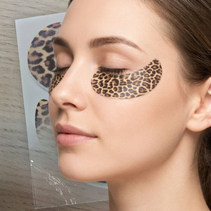 Patchs de gel personnalisés pour le contour des <span class=keywords><strong>yeux</strong></span>, <span class=keywords><strong>anti</strong></span>-cernes, à la caféine, imprimés avec votre LOGO, pour les peaux noires - Product Image 1