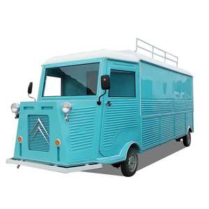 Camions de restauration commerciaux, camions de restauration rapide mobiles, chariots de snacks électriques d'extérieur avec congélateur - Product Image 6