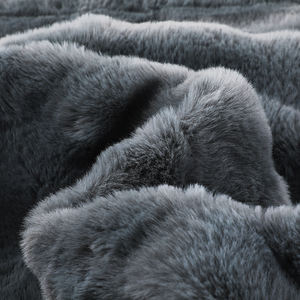 Thỏ Lông Giường Điện Chăn Nóng, Mềm Mại Trọng Lượng Nhẹ Sang Trọng Mờ Ấm Cúng Chăn Điện - Product Image 1