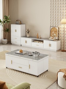 <span class=keywords><strong>Table</strong></span> <span class=keywords><strong>basse</strong></span>/salle à manger multifonctionnelle avec plateau relevable <span class=keywords><strong>en</strong></span> verre et structure <span class=keywords><strong>en</strong></span> bois massif pour petits salons - Meuble compact pour salon - Product Image 5